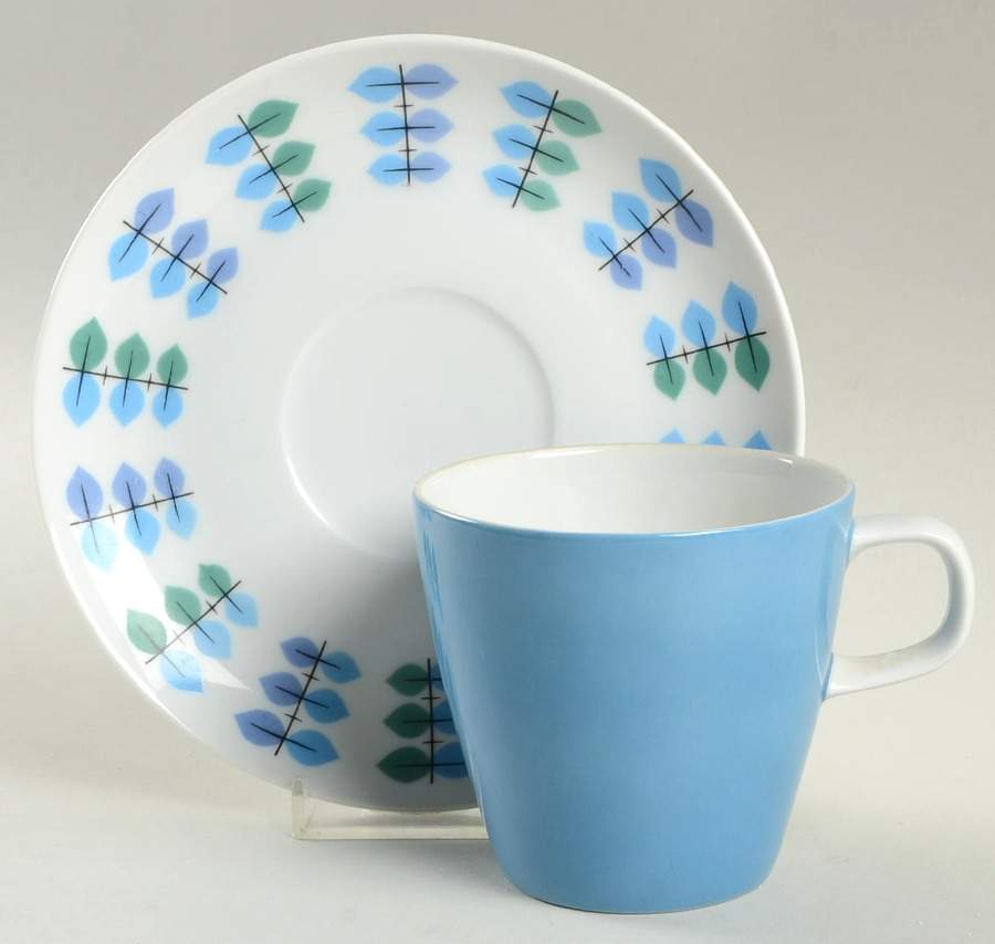 Calibou Flat Cup & Saucer Set by Mikasa-1