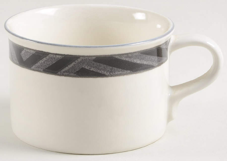 Calypso Black Flat Cup by Mikasa-1