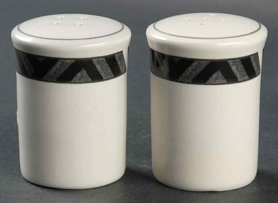 Calypso Black Salt & Pepper Set by Mikasa-1