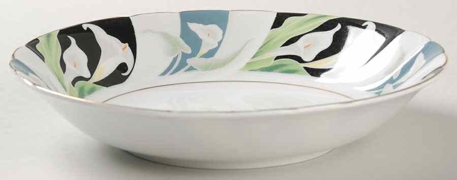 Calla Lily Coupe Soup Bowl by Mikasa-1