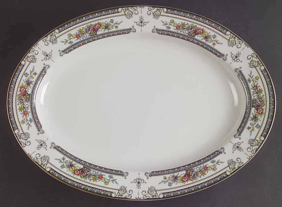 Cambridge 14" Oval Serving Platter by Mikasa-1
