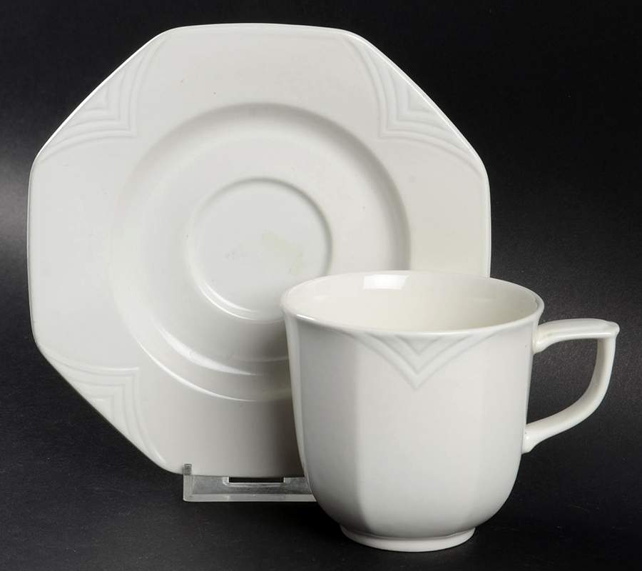 Camarillo Flat Cup & Saucer Set by Mikasa-1