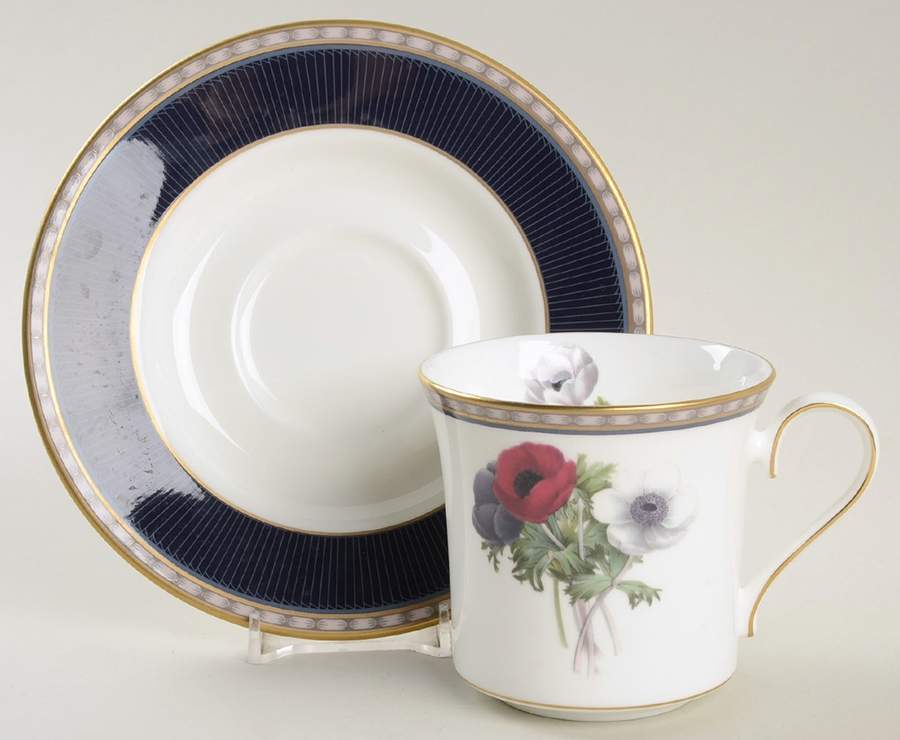 Castle Meadow Flat Cup & Saucer Set by Mikasa-1