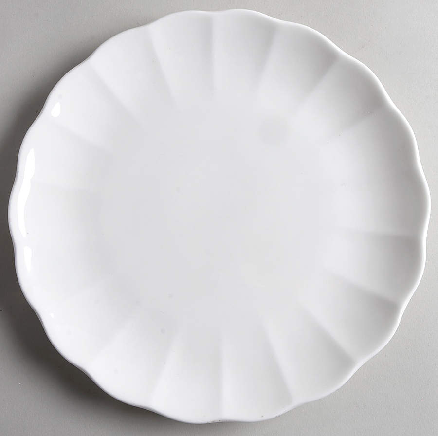Cameo White Luncheon Plate by Mikasa-1