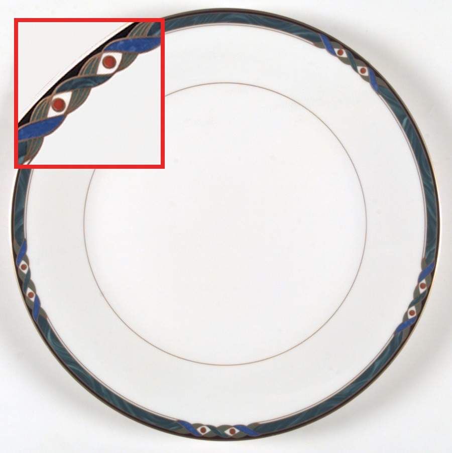 Campayne Dinner Plate by Mikasa-1