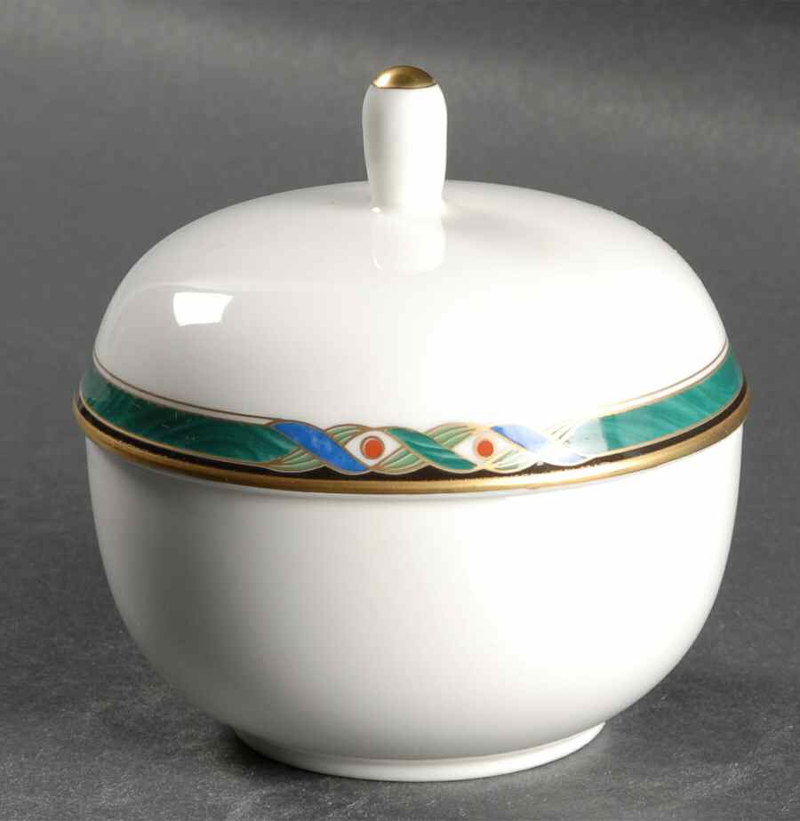 Campayne Sugar Bowl & Lid by Mikasa-1