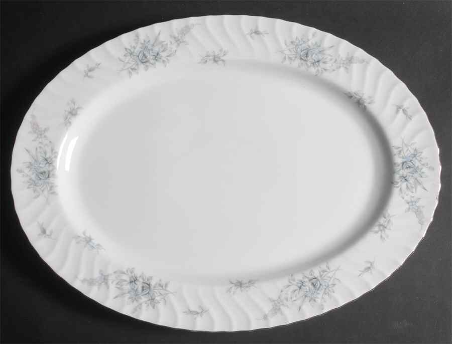 Candlelight 16" Oval Serving Platter by Mikasa-1