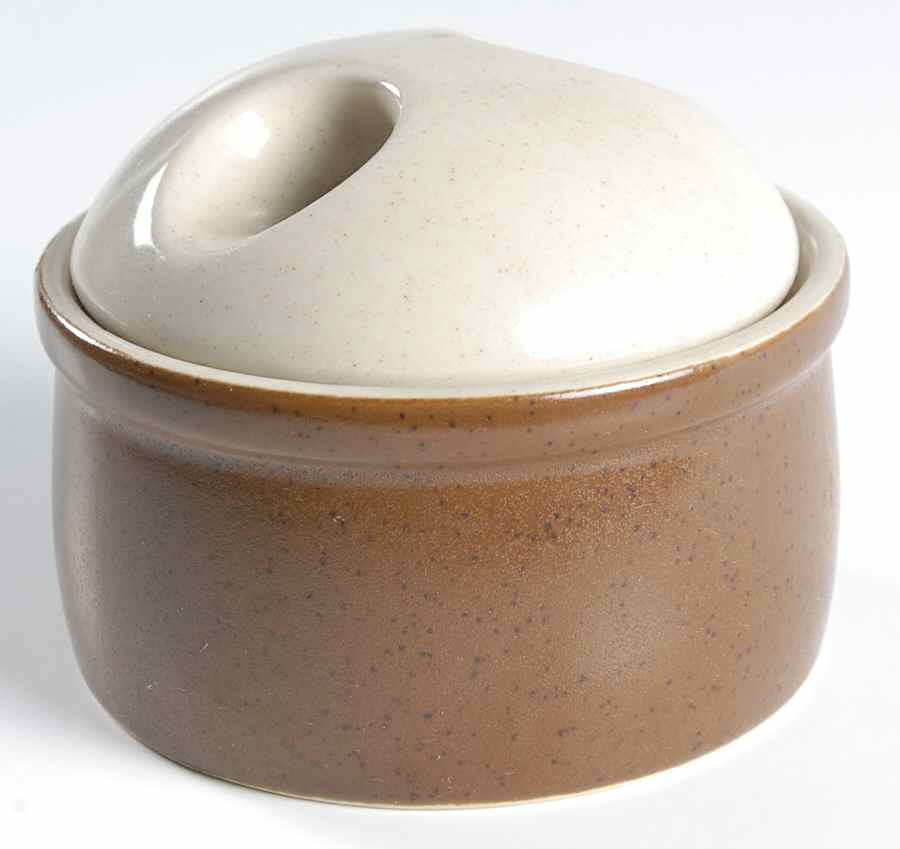 Cafe Noir Sugar Bowl & Lid by Mikasa-1