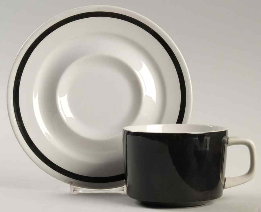 Capri Flat Cup & Saucer Set by Mikasa-1