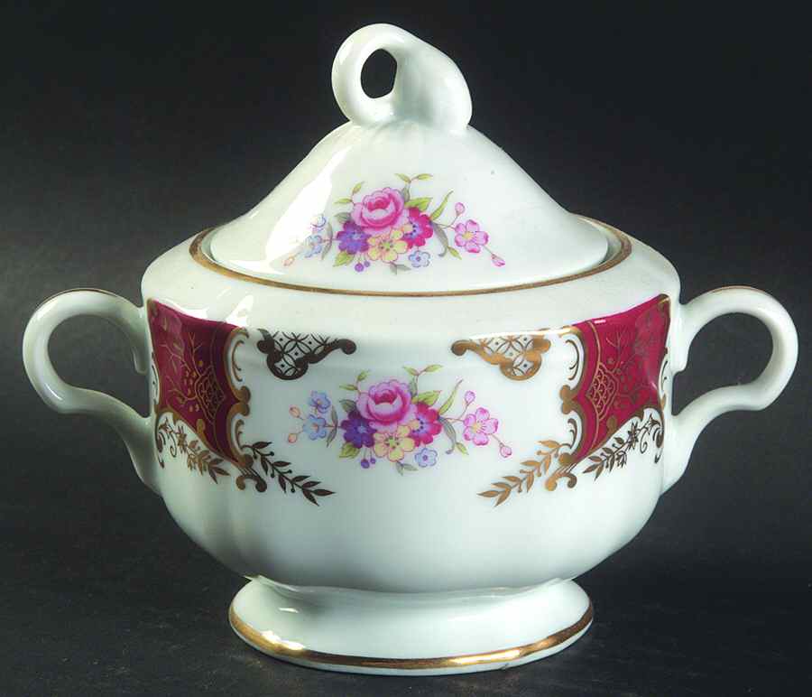 Carlton Place Sugar Bowl & Lid by Mikasa-1