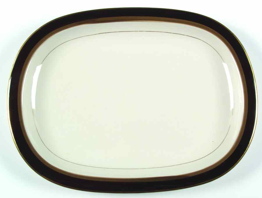 Cappuccino 14" Oval Serving Platter by Mikasa-1
