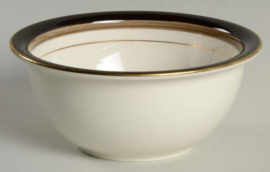 Cappuccino Rim Cereal Bowl by Mikasa-1