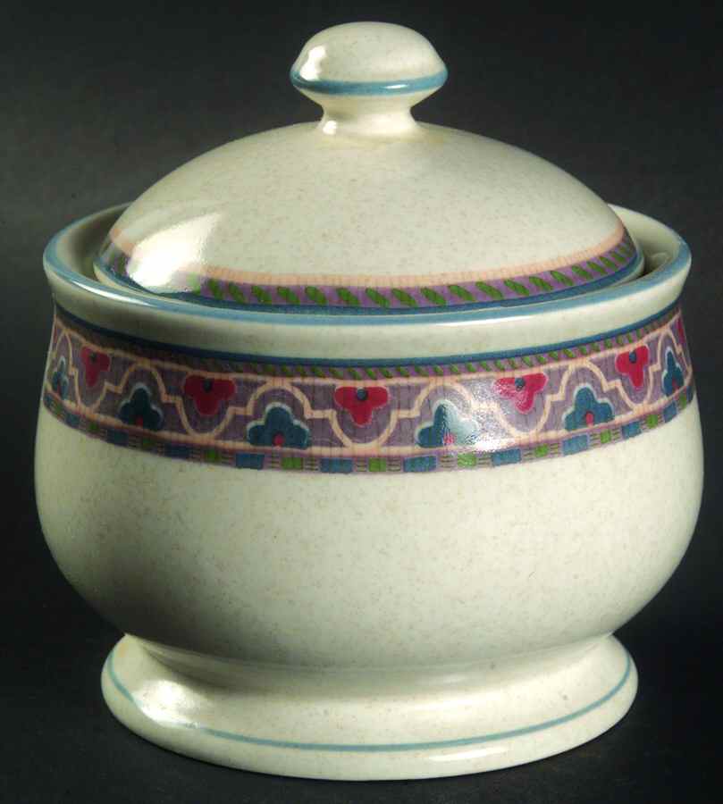 Caravan Sugar Bowl & Lid by Mikasa-1