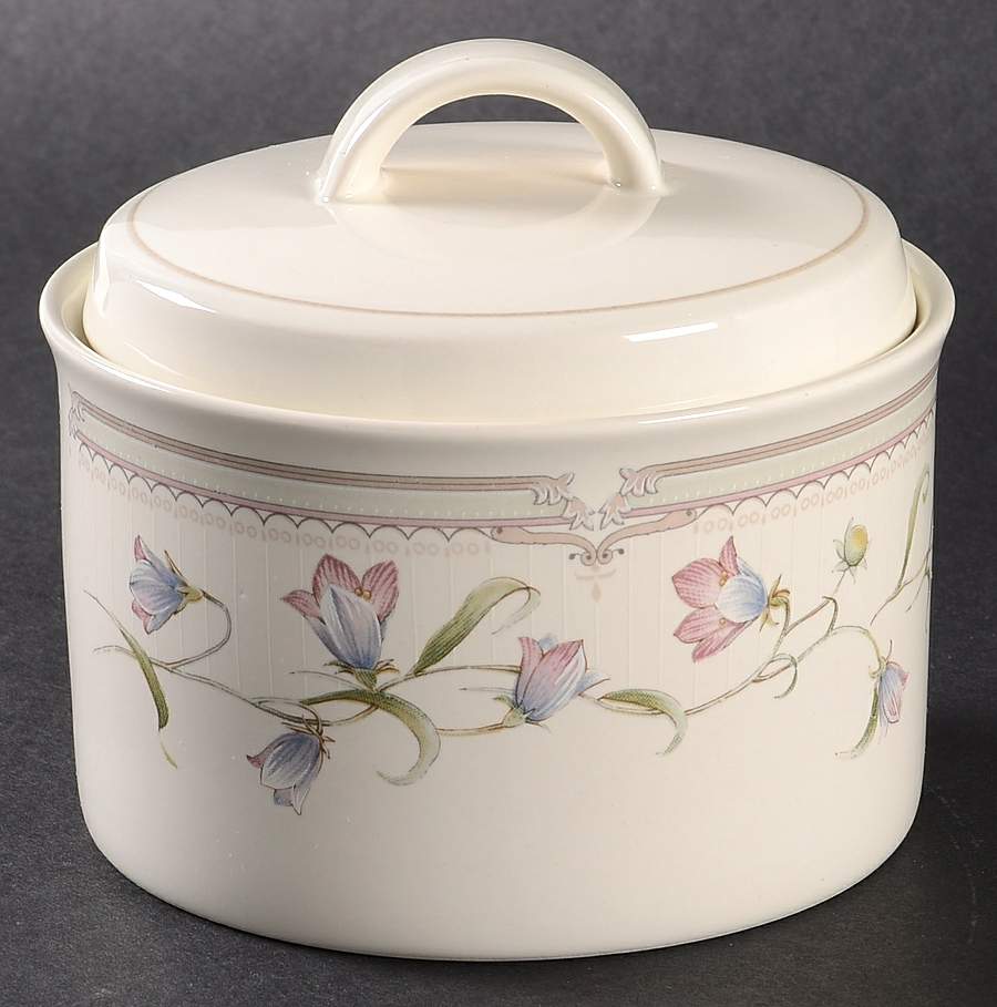 Caressa Sugar Bowl & Lid by Mikasa-1