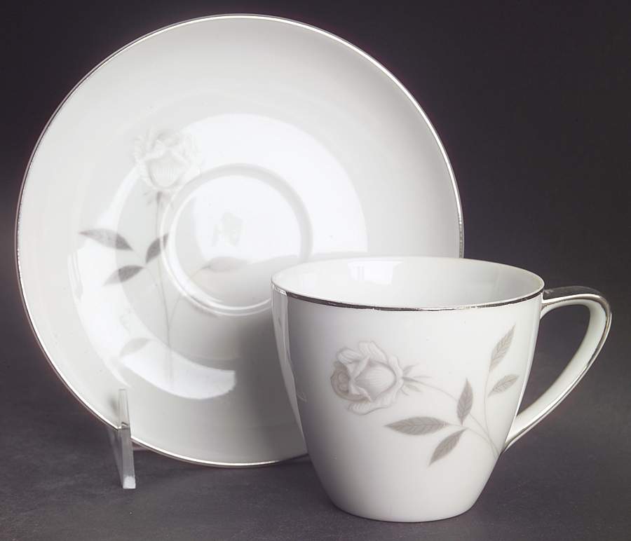 Carla Flat Cup & Saucer Set by Mikasa-1