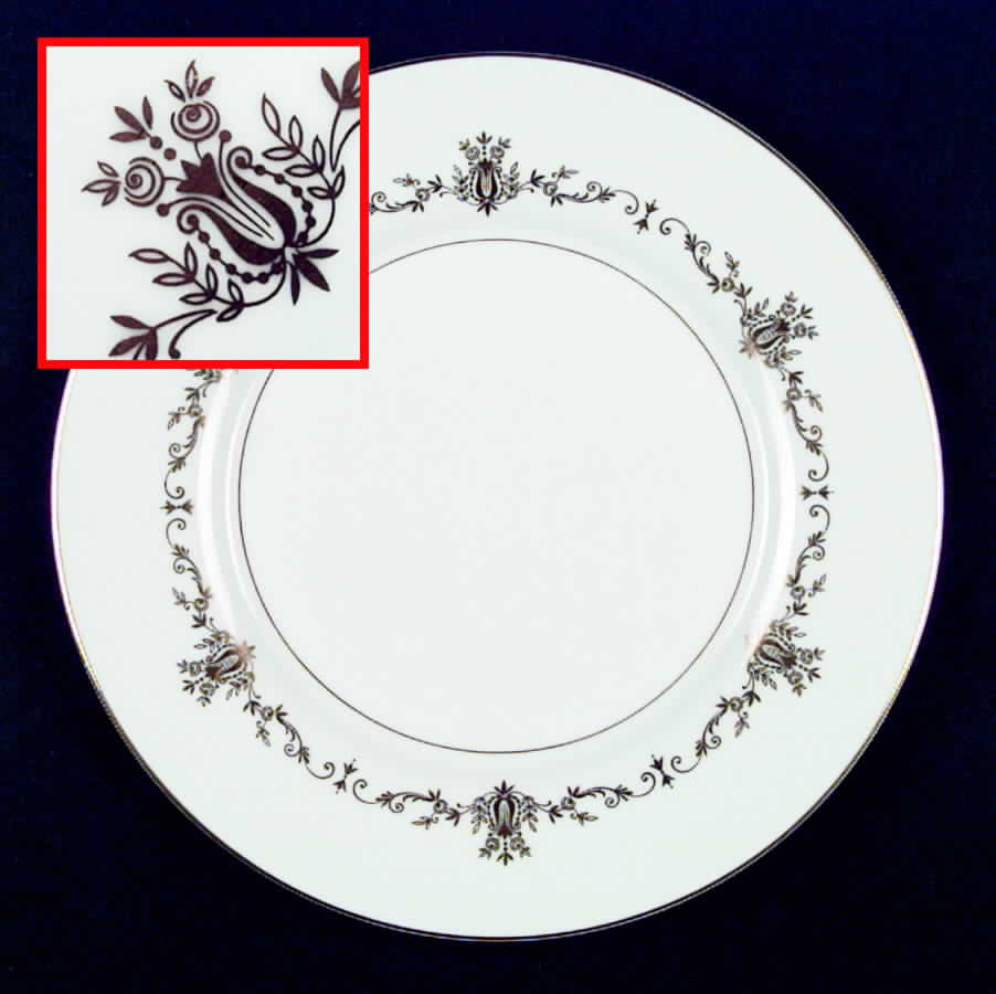 Carlton (5774) Dinner Plate by Mikasa-1