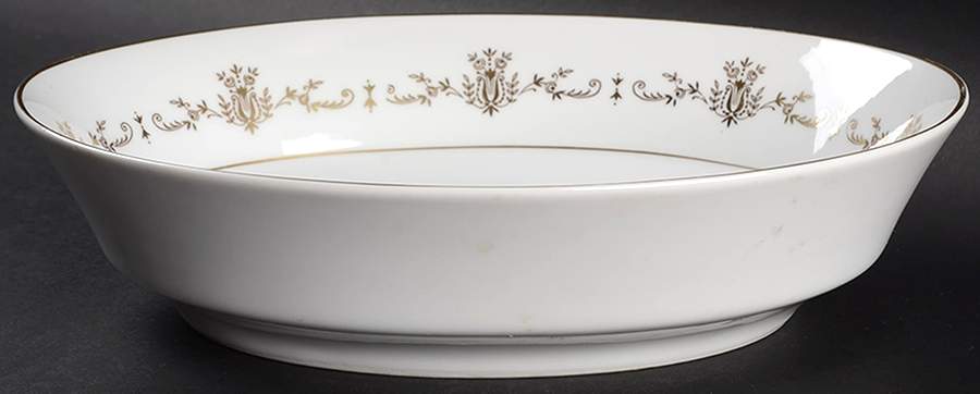 Carlton (5774) 9" Oval Vegetable Bowl by Mikasa-1