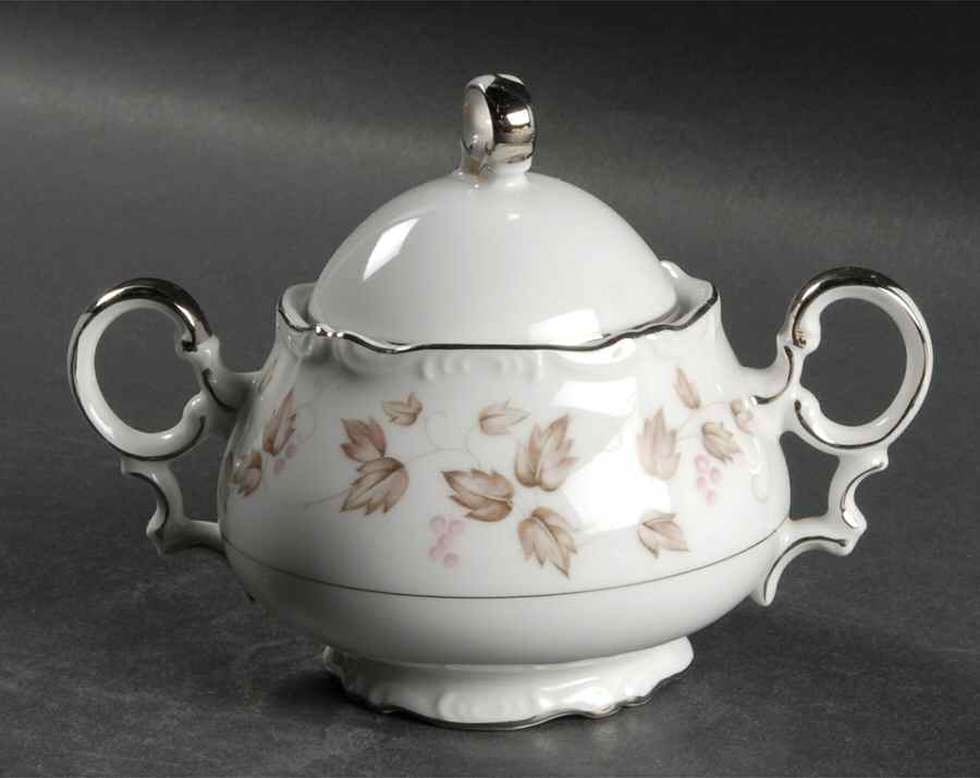 Carlyle Sugar Bowl & Lid by Mikasa-1