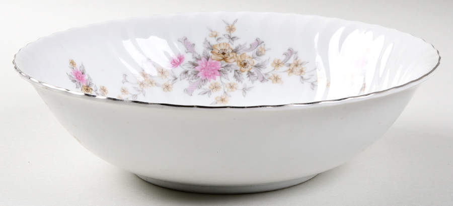 Carnations 9" Round Vegetable Bowl by Mikasa-1