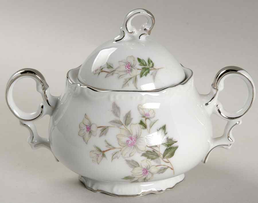 Carnegie Sugar Bowl & Lid by Mikasa-1