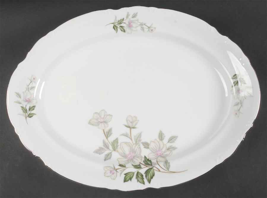 Carnegie 16" Oval Serving Platter by Mikasa-1