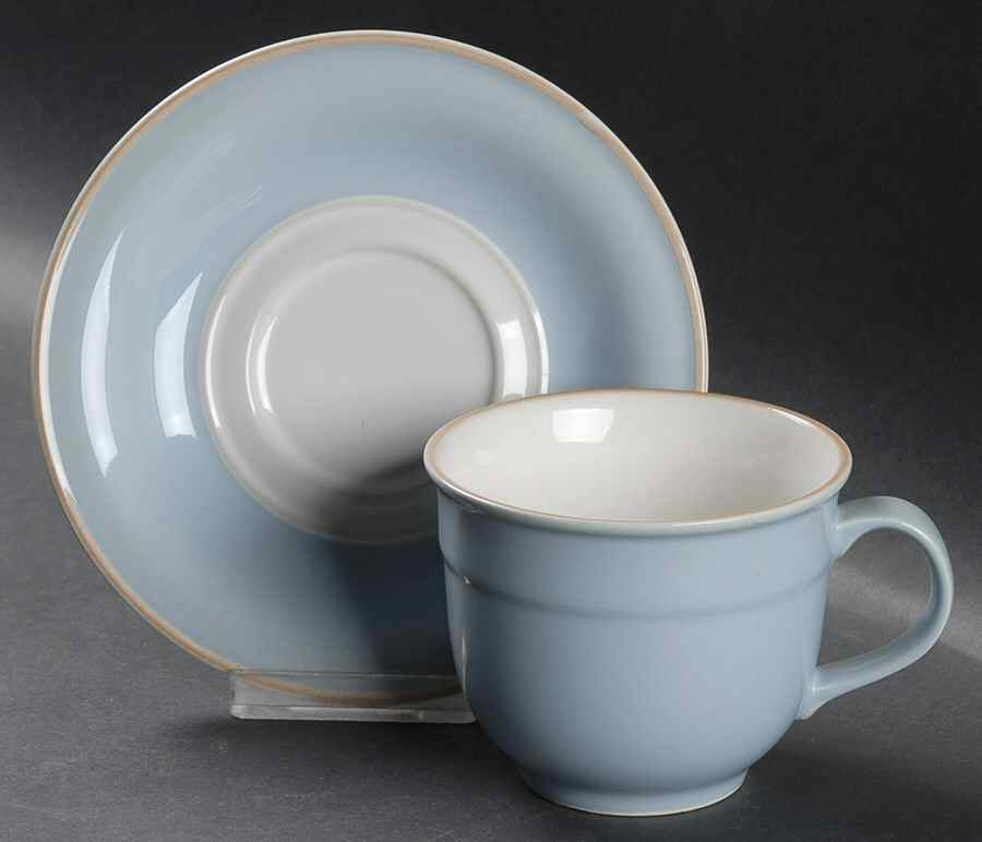 Carolina Flat Cup & Saucer Set by Mikasa-1