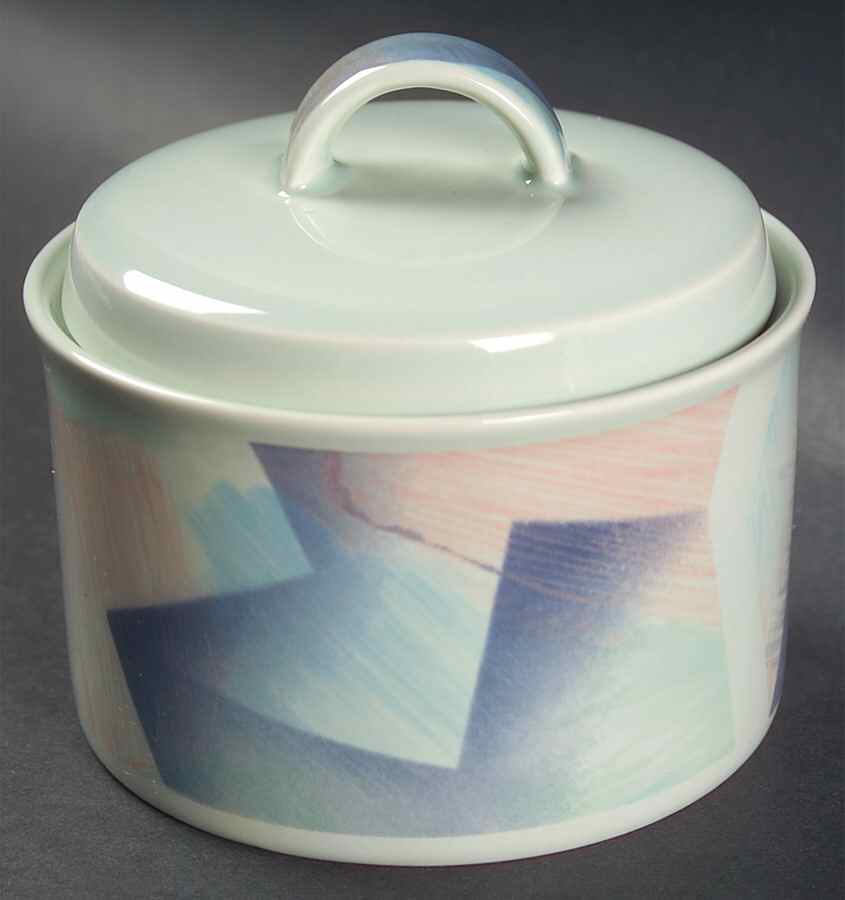 Carousel Sugar Bowl & Lid by Mikasa-1