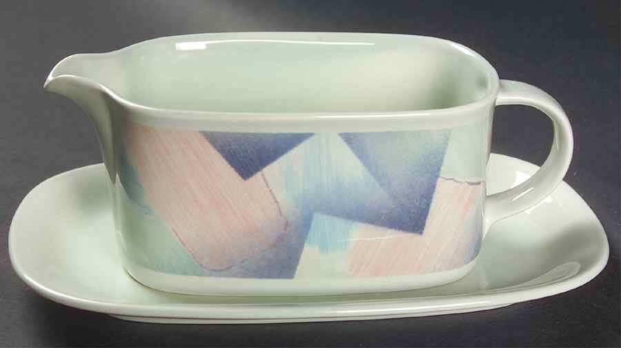 Carousel Gravy Boat & Underplate by Mikasa-1