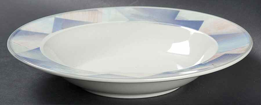 Carousel Large Rim Soup Bowl by Mikasa-1