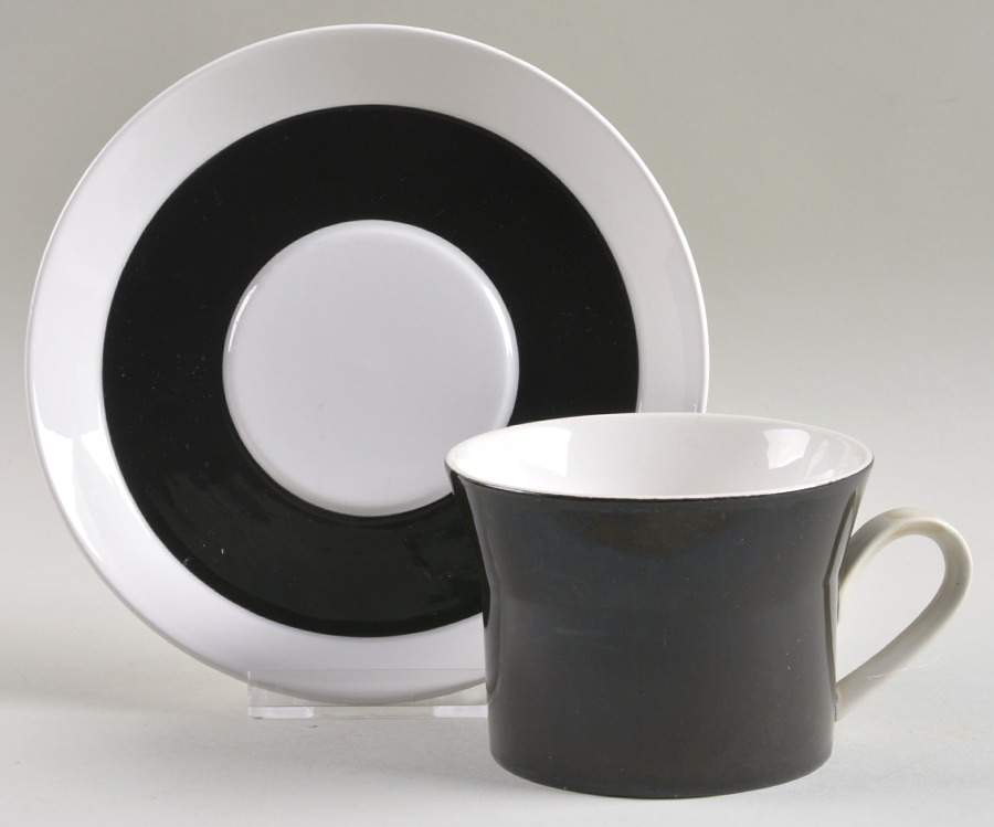 Casablanca Flat Cup & Saucer Set by Mikasa-1