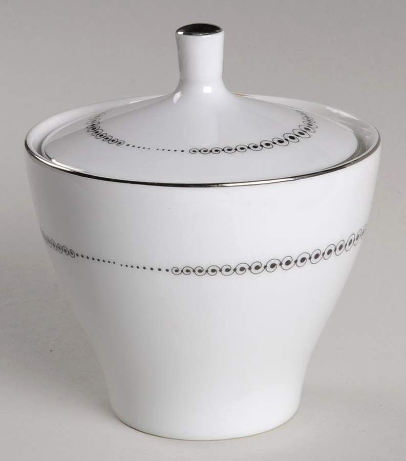 Casino Sugar Bowl & Lid by Mikasa-1
