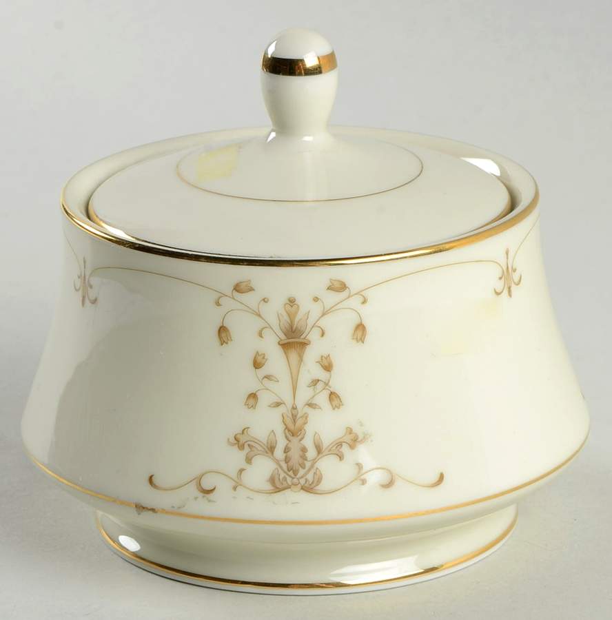 Castello Sugar Bowl & Lid by Mikasa-1