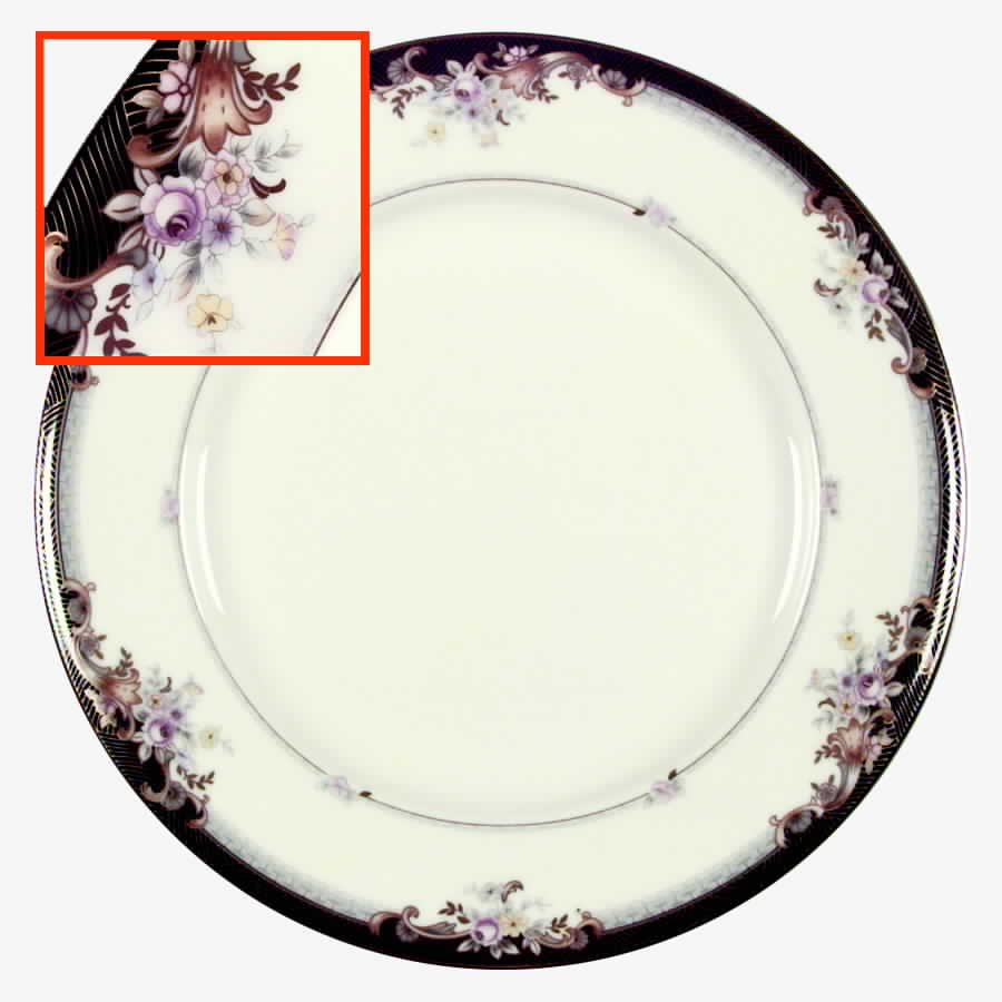 Castleview Dinner Plate by Mikasa-1