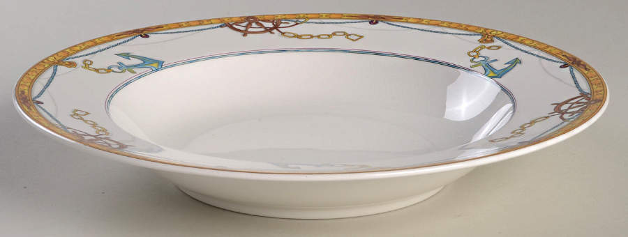 Captain's Table Large Rim Soup Bowl by Mikasa-1
