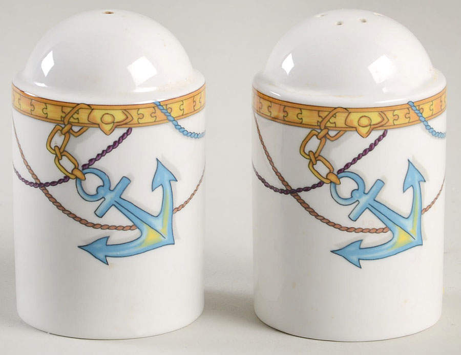 Captain's Table Salt & Pepper Set by Mikasa-1