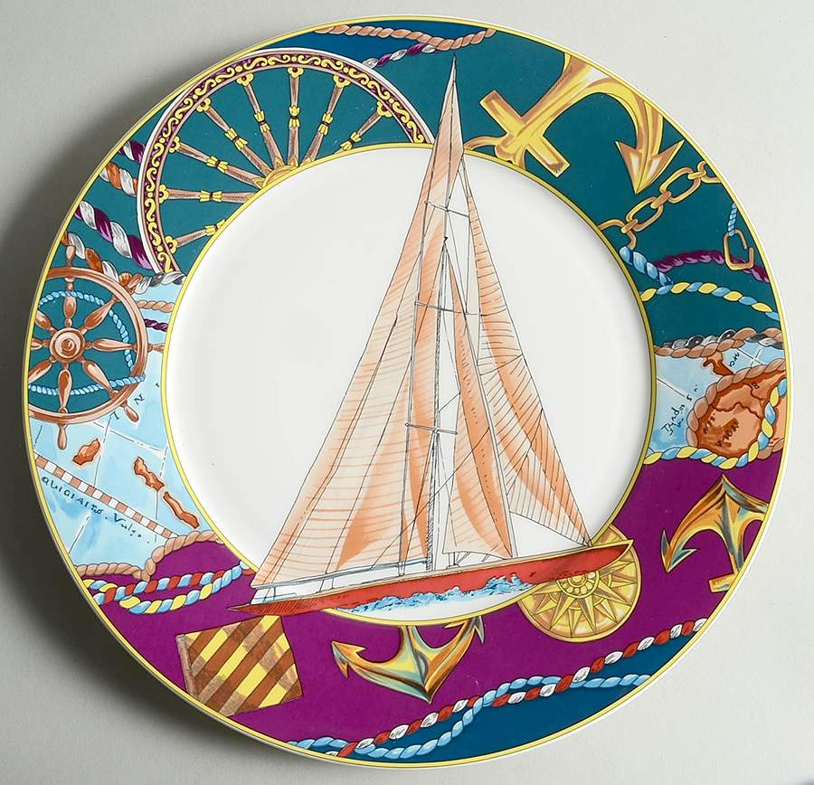 Captain's Table 12" Chop Plate (Round Platter) by Mikasa-1