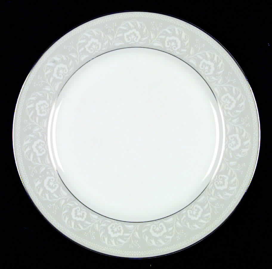 Cavalier (Gray Etched Border) Dinner Plate by Mikasa-1