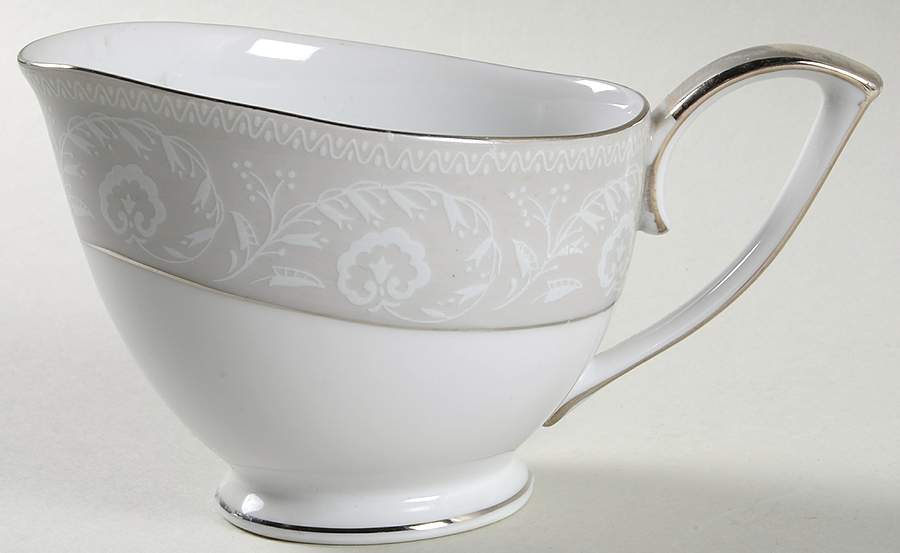 Cavalier (Gray Etched Border) Creamer by Mikasa-1