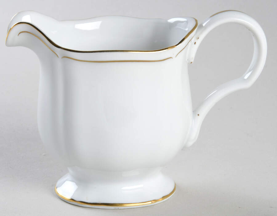 Cavalier White Creamer by Mikasa-1