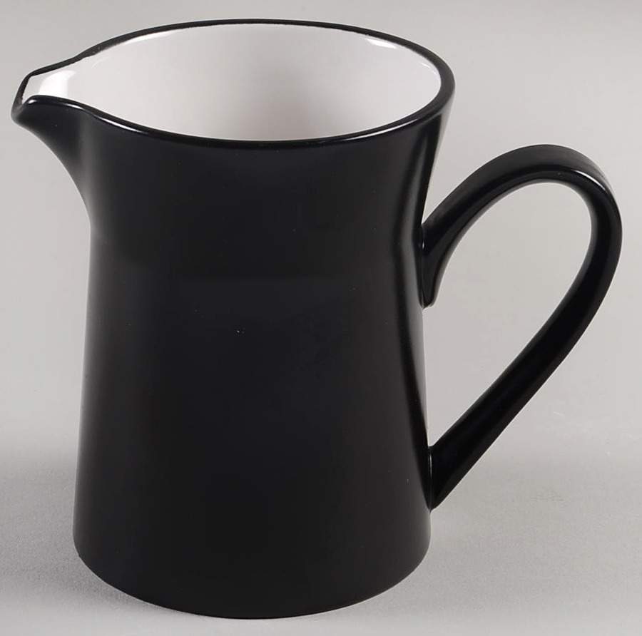 Caviar Black Creamer by Mikasa-1