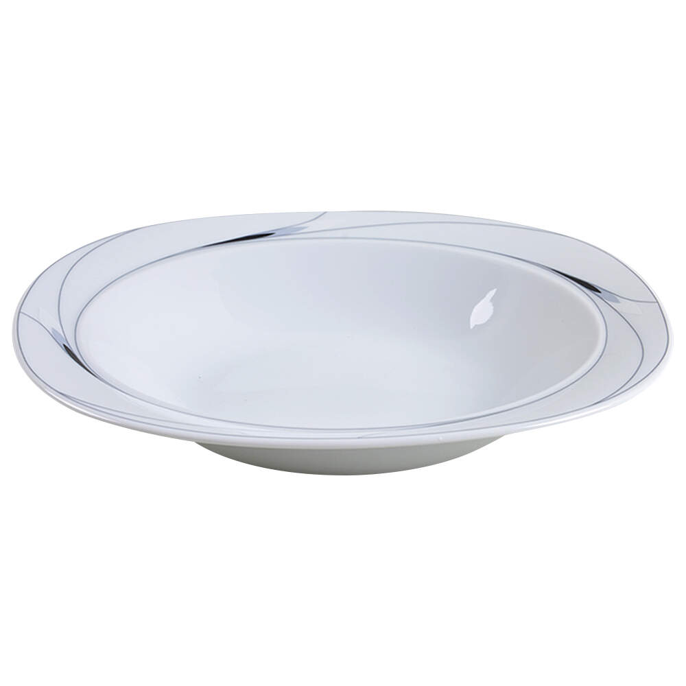 Caviar Rim Soup Bowl by Mikasa-1