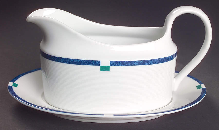 Cayman Gravy Boat & Underplate by Mikasa-1