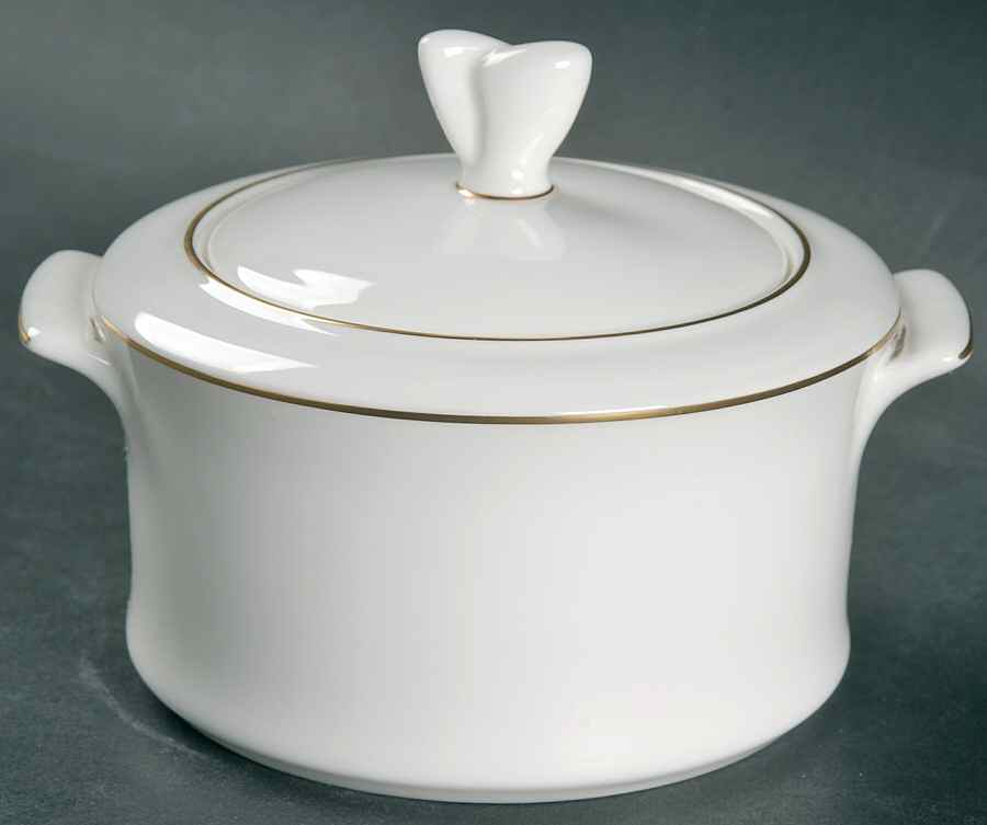 Century Gold Sugar Bowl & Lid by Mikasa-1