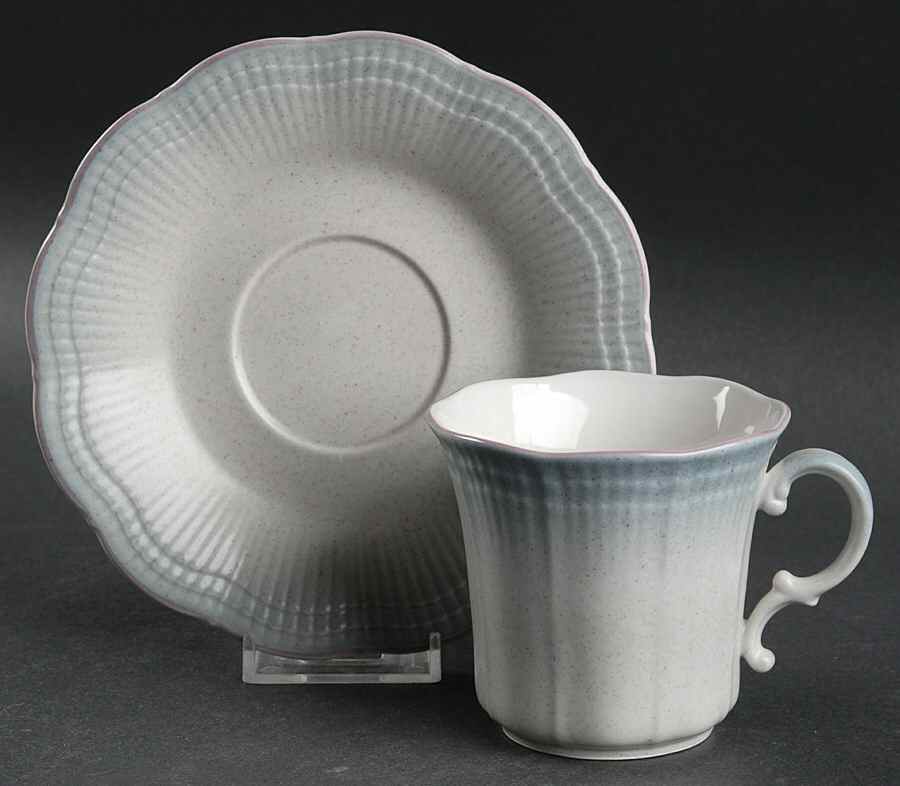 Celebration Flat Cup & Saucer Set by Mikasa-1