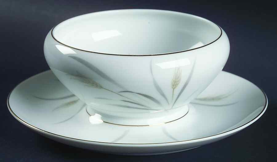 Celena Gravy Boat with Attached Underplate by Mikasa-1