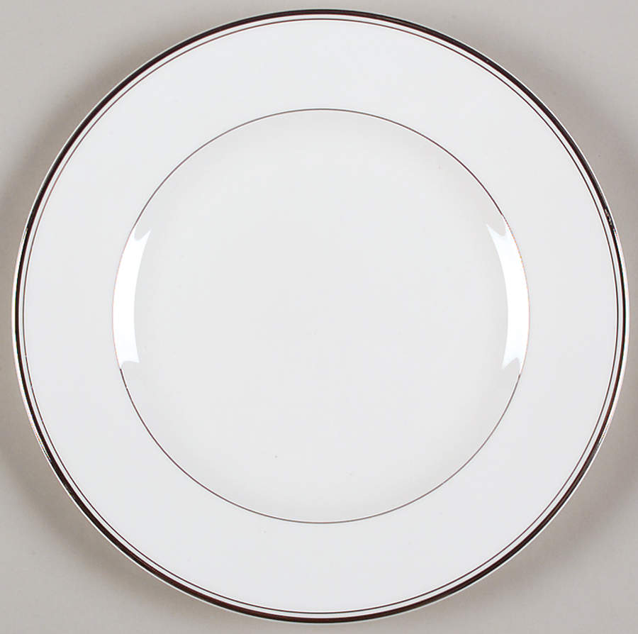 Century Platinum Dinner Plate by Mikasa-1