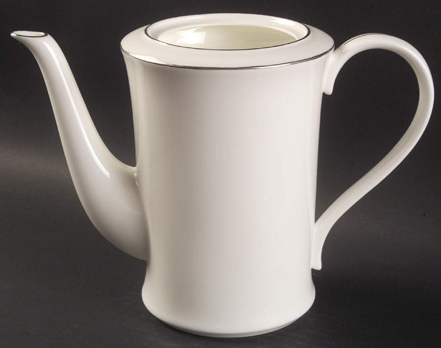 Century Platinum Coffee Pot No Lid by Mikasa-1