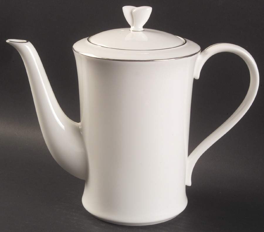 Century Platinum Coffee Pot & Lid by Mikasa-1