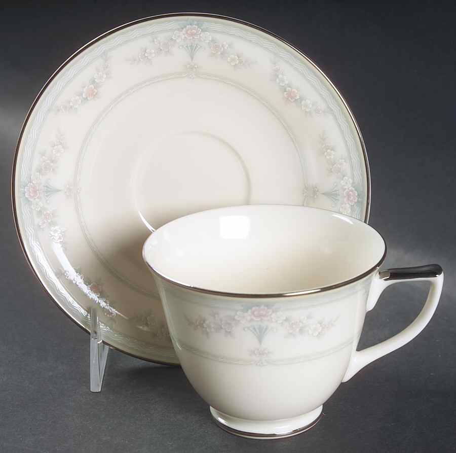 Ceremony Footed Cup & Saucer Set by Mikasa-1