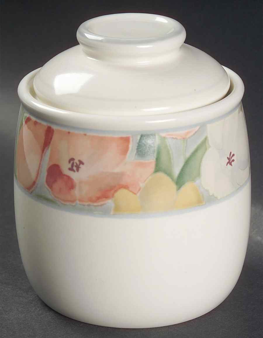 Cezanne Sugar Bowl & Lid by Mikasa-1